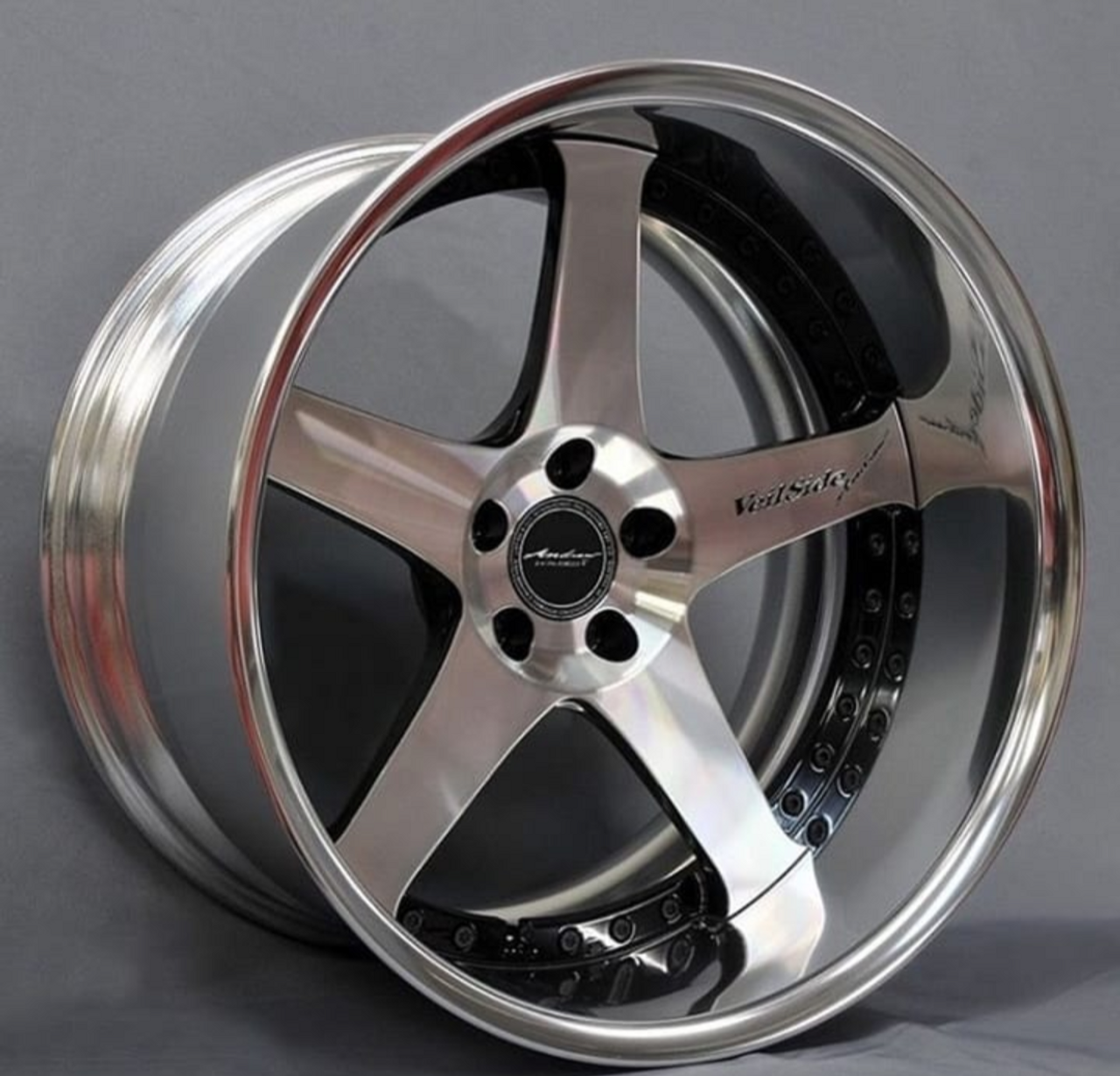 VeilSide ANDREW RACING Evolution V FORGED WHEEL 20" x 7.5J BLACK POLISH